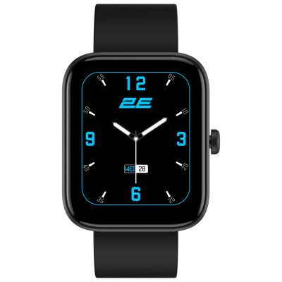 Смарт-часы 2E Alpha SQ Music Edition 46mm Black (2E-CWW40BK) | Зображення 1