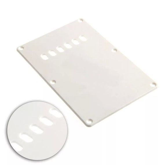 Backplate Бекплейт для електрогітари Fender Stratocaster ST China білий | Зображення 5