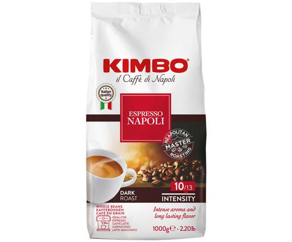 Кава в зернах KIMBO ESPRESSO NAPOLI 1кг Італія Кімбо NAPOLETANO | Зображення 1
