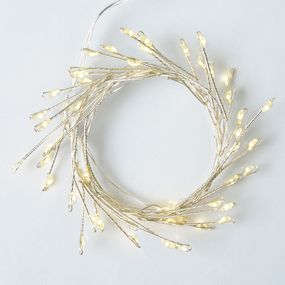 Электрическая гирлянда YES Кластер 975017 1 м 50 LED тепло-белая