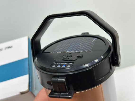 Акумуляторний ліхтар на сонячній батареї водонепроникний XPRO HEL-T96 (234570853_305) | Зображення 7