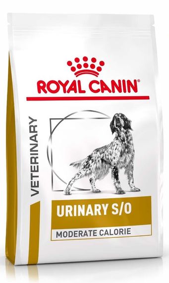 Сухий корм для собак із сечокам'яною хворобою Royal Canin Urinary S/O Moderate Calorie Dog, 1.5 кг
