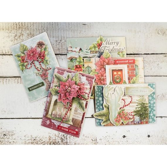 Набір для створення вітальних листівок "Winter wonders" FDGCK-017 | Зображення 7