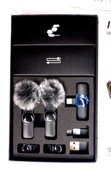 IUMAKEVP петличний мікрофон Type-C для iPhone та Android, 2 шт | Зображення 1