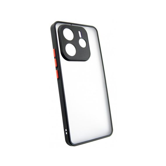 Чохол до мобільного телефона Dengos Matte Xiaomi Redmi Note 14 5G (Black) (DG-TPU-MATT-155) | Зображення 1