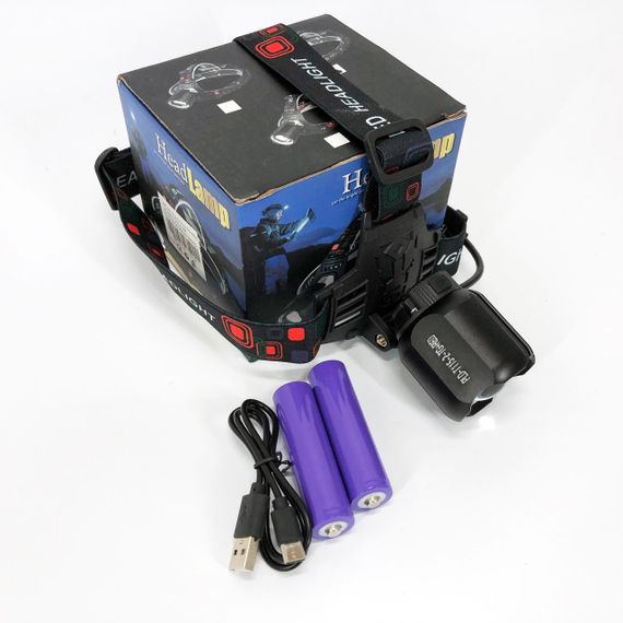 Ліхтар на лоб потужний PLD-T115-2PM10-TG (white+red), Світлодіодний ліхтар на лоб NZ-39 | Зображення 6