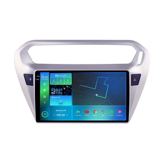 Штатна магнітола Torssen 2K Citroen Elysee C4 04-09 F9432 4G Carplay DSP | Зображення 1