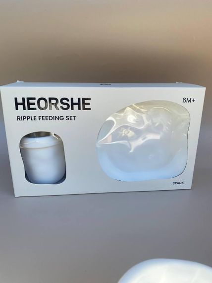 Набір для годування HEORSHE Ripple White | Зображення 7