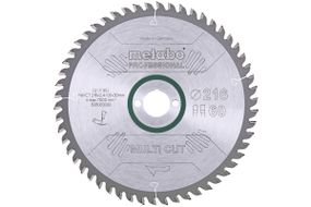 Диск пильний Metabo "multi cut - professional"  216x30 Z60 FZ/TZ 5°neg. (628083000)