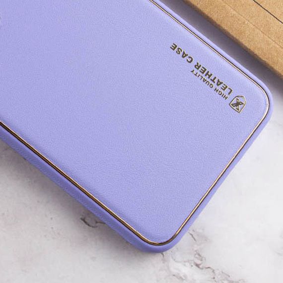 Кожаный чехол Xshield для Xiaomi Redmi 13C / Poco C65 Сиреневый / Dasheen | Зображення 1