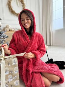 Женский махровый халат (2653/2) XL