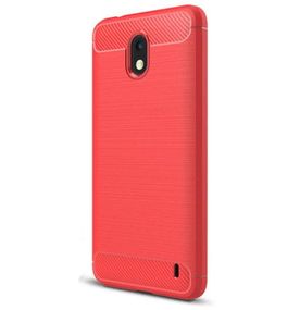 Чехол PRIMO Carbon Fiber Series для Nokia 2 Dual Sim - Red