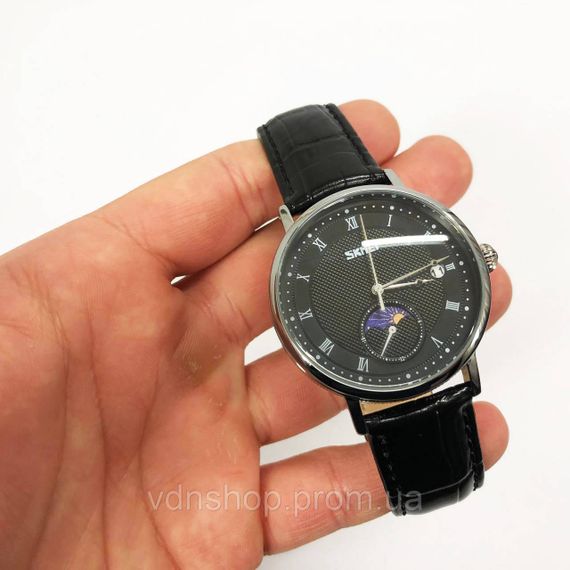 Красиві чоловічі наручні кварцові годинники, Класичні кварцові чоловічі наручні годинники QA-55 | Зображення 7