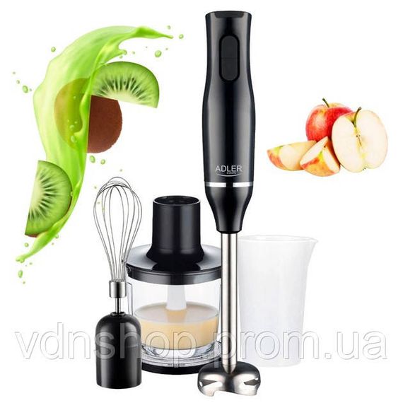 Блендер із захистом від розбризкування, Блендер для пюре і коктейлів ручний з чашею RA-83 | Зображення 1