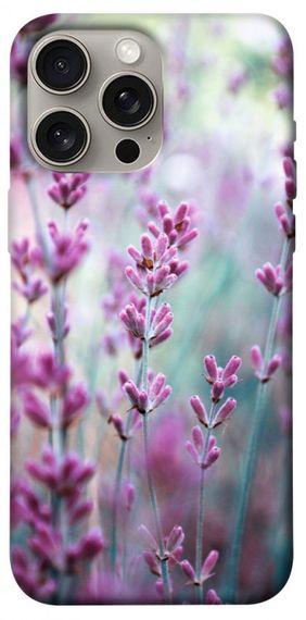 Чохол з картинкою Лаванда 2 для Apple iPhone 15 Pro Max (6.7")