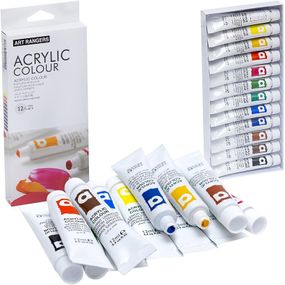 Фарби 12мол "Art Ranger" 12 кольорів "Acrylie" EA1212-3