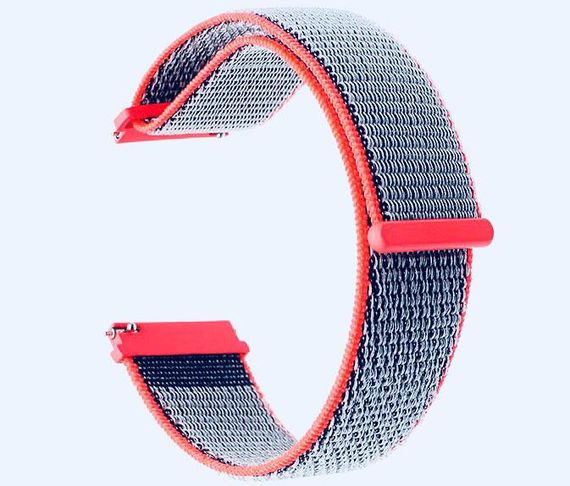 Нейлоновий ремінець для годинника Huawei Watch 2 - Neon Red | Зображення 1