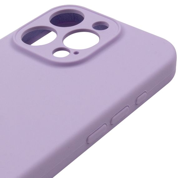 Чохол Silk Full Camera Protective (AA) NO LOGO для Apple iPhone 16 Pro (6.3") Бузковий / Lilac | Зображення 3