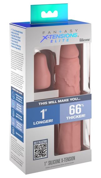Насадка для збільшення пеніса X-tension Elite sexstyle | Зображення 1
