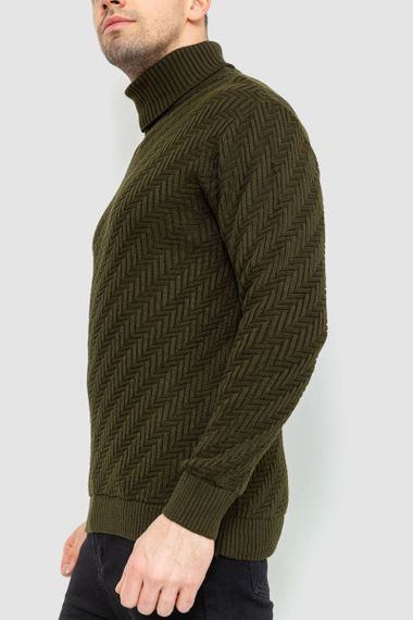 Гольф чоловічий, колір хакі, 161R696 | Зображення 2