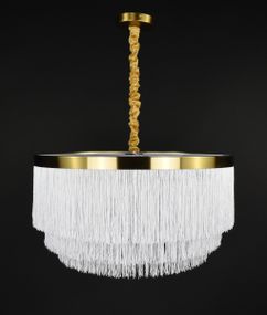 Люстра підвісна на 4 лампочки 27867 Латунь 40-70х60х60 см.