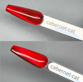 Гель-лак котяче око Gelix Cat Eye Cabernet 8мл