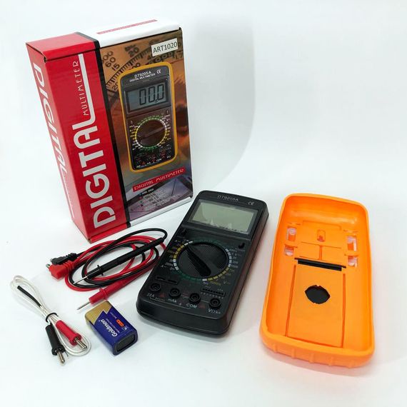 Мультиметр цифровой Digital DT-9208A универсальный, мультиметр для дома, FR-963 хороший мультиметр | Зображення 5
