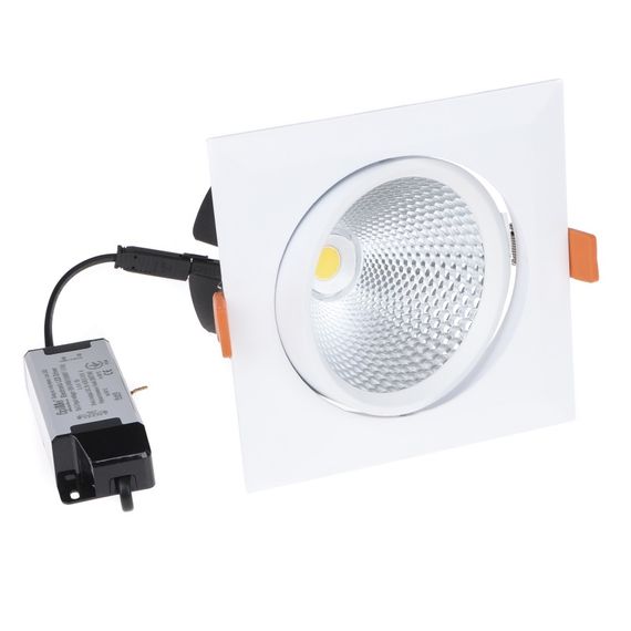 Светильник потолочный LED врезной  LED-41/20W COB WW DL | Зображення 1