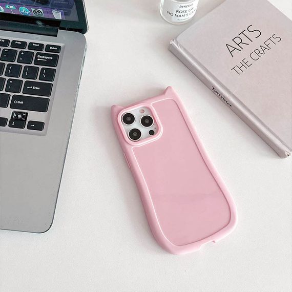 Чохол TPU GETMAN Cat with straps для Apple iPhone 14 Pro (6.1") Pink | Зображення 3