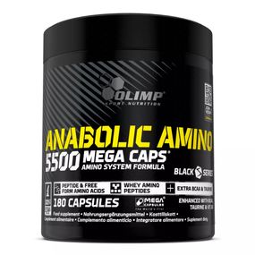 Аминокислотный комплекс Olimp Anabolic Amino 5500 Mega Caps 180 капсул