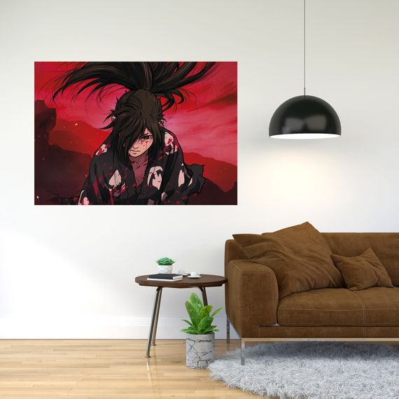 Плакат-постер з принтом Кавун Dororo - Дороро 17 А3 ПЛ000654(А3+)