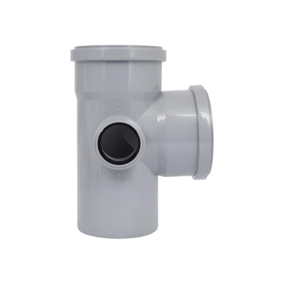 Хрестовина каналізаційна TA Sewage 110х110х110х50, 90° (ліва) | Зображення 3