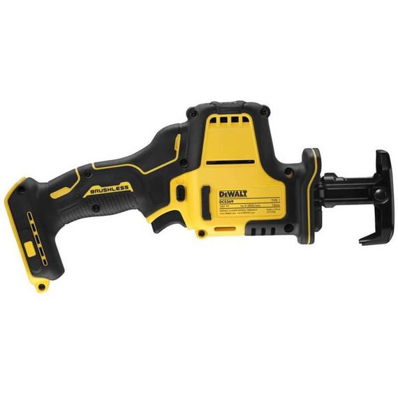 Пила сабельная аккумуляторная 18В бесщёточная DeWALT DCS369NT | Зображення 3