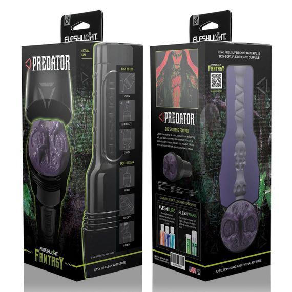 Мастурбатор Fleshlight Fantasy Predator Sex Aura | Зображення 1