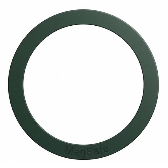 Металеве кільце Silicone MagSafe Dark Green