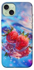 Чохол з картинкою Red Strawberry для Apple iPhone 15 Plus (6.7")