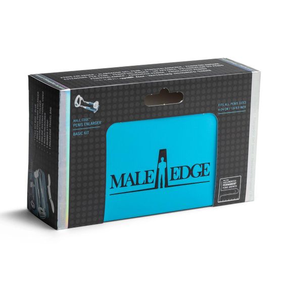 Экстендер для увеличения члена Male Edge Basic, ремешковый, вес всего 65гр, прочный пластик | Зображення 4