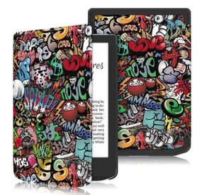 Чехол обложка Primolux Slim для электронной книги PocketBook 629 Verse / PocketBook 634 Verse Pro - Graffiti