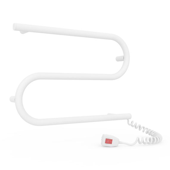 Електрична рушникосушарка Laris Зебра Змійовик 25 ЧФ2 500 х 330 Е (підкл. справа)