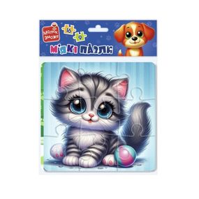 Детский мягкий пазл "Котик и собачка" VT1102-37, 25 элементов