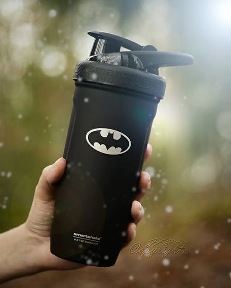 Шейкер спортивний SmartShake Reforce 900ml DC Batman Logo (Original) | Зображення 5
