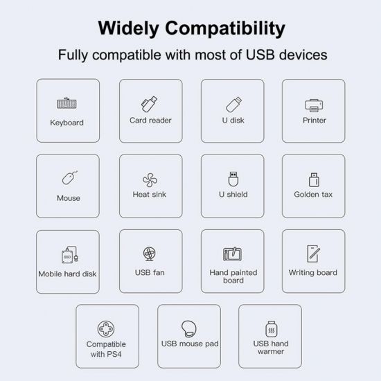 Разветвитель hub TYPE-C USB 3.0 хаб 4 порта | Зображення 3