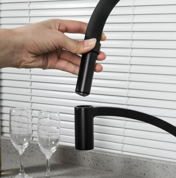 Змішувач для кухні Frap з гнучким виливом F4552-6 | Зображення 2