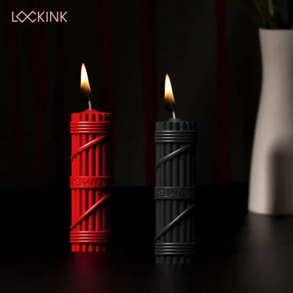 Свічки для BDSM LOCKINK SEVANDA Fetish Drip Candles Set 2 шт | Зображення 2