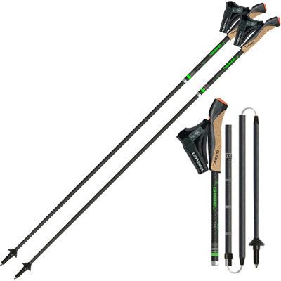 Палки для скандинавской ходьбы Gabel FLD Carbon 105 (7009400801050) - Топ Продаж!