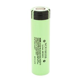 Акумулятор 18650 Li-Ion Panasonic NCR18650B, 1500mAh, 6.8A, 4.2/3.6/2.5V, GREEN (TIP TOP), OEM