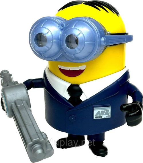 Ігрова фігурка міньйона Дейв з Нікчемний я 4 Оригінал Minions Despicable Me 4 Agent Dave Figure 14 см | Зображення 3