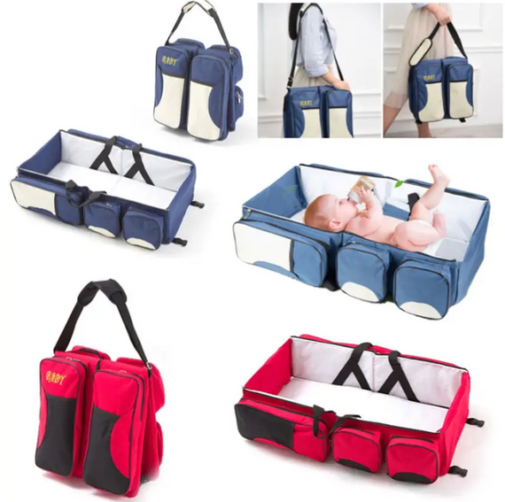 Переноска-ліжко для немовлят Baby room Червона