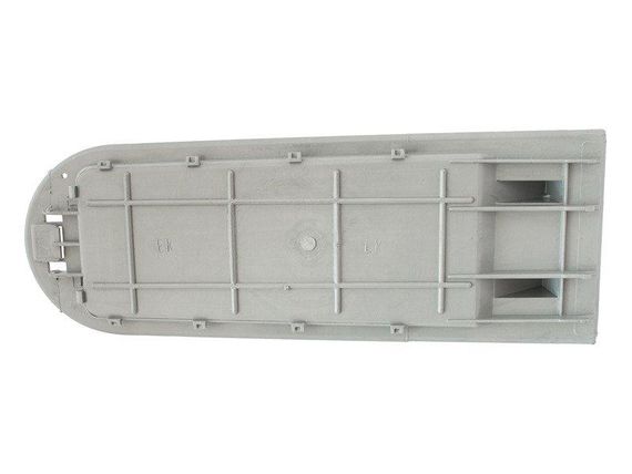 VW Bora (98-05) кришка підлокітника сіра пластикова без оббивки, Бора | Зображення 1