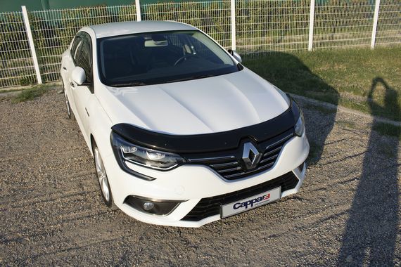 Дефлектор капоту (EuroCap) для Renault Megane IV 2016-2024 рр | Зображення 2
